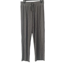 Athleta Revolve Pant Soft Knit Ribbed Flare Lounge Pant Size XL Heather ... - £30.80 GBP