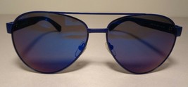 Lacoste L185S Matte Blue New Men&#39;s Aviator Sunglasses - $197.01