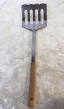 Vintage ROYAL BRAND Sharp Cutter Stainless Steel Slotted Spatula - £11.12 GBP