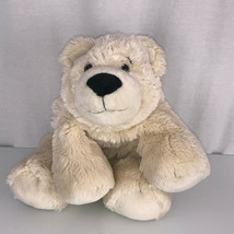 TL T L Toys Stuffed Plush White Cream Polar Teddy Bear Beans 11&quot; 17&quot;  - £63.30 GBP