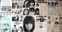 MICHAEL GRAY ~ 12 B&amp;W Articles, Adverts, PIN-UPS from 1972-1973 ~ B3 Clippings - £5.91 GBP