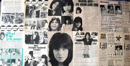 MICHAEL GRAY ~ 12 B&amp;W Articles, Adverts, PIN-UPS from 1972-1973 ~ B3 Cli... - £5.91 GBP