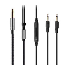 3.5mm OCC Audio Cable with mic For Hifiman HE400S HE-400i HE560 HE-350 HE1000 - £20.33 GBP
