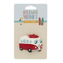 Dakota Dakota Camper Van with Surfboard Magnet - Red - $30.24