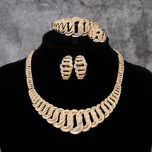 2020 May Nigerian dubai jewelry Wedding African Jewelry Set Brand Woman Fashion  - £42.70 GBP