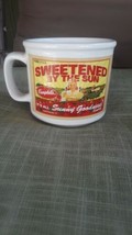 2005 Large Campbell Soup Mug "Delicious Sweetened By The Sun"  - $7.70