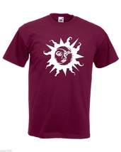 Mens T-Shirt Sun &amp; Moon, Ethical Symbol tShirt, Crescent Day Night Joga Tshirt - £19.77 GBP
