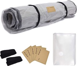 (King/Cal King) Mattress Vacuum Sealable Foam Vacuum Bag With, Straps Included. - £33.10 GBP