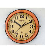 Vintage Maritime Seiko wall clock Nautical Retro Industrial ship clock O... - £108.17 GBP