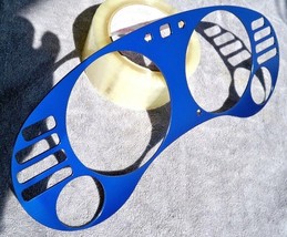 Blue Aluminum Cluster Bezel Trim Fits 95-99 Eclipse Avenger Sebring MT M... - $19.79
