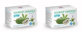 Organic Soursop Tea - Pure Leaf Soursop - Graviola Soursop Tea K-CUPS - 2 Bxs - £29.04 GBP