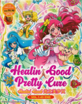 Anime DVD Healin&#39; Good Pretty Cure aka Healin&#39; Good Precure Vol.1-45 End Eng Sub - £29.35 GBP