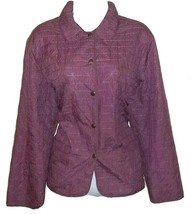 Pink Alfred Dunner Jacket Size 10 Petite Embroidered - £21.35 GBP