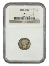 1916-D 10C Ngc FR02 - £549.54 GBP