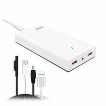 Surface Book 2 Travel Charger For Microsoft Surface Book 2 13 15 Inch - £68.48 GBP