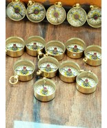 Lot of 300 Pieces of  20mm Brass Mini Compass. - $350.63