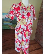 Vintage Nancy Frock Mod Go Go Retro Flower Power Cotton Shift 1960s Dres... - $470.41 MXN