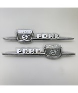 Ford F-100 OEM 1959 Hood Side Emblem F100 Pickup Truck RH LH 1006864/ 68... - $2,096.54 MXN