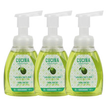 Fruits &amp; Passion Cucina Lime Zest &amp; Cypress Foaming Hand Soap 8.4Oz - 3 ... - £29.88 GBP