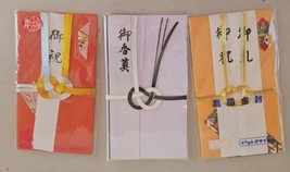 Vintage Japanese Stationary Letter Paper Set w/Envelopes Handmade Lot of 3 - £17.51 GBP