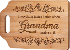 Gifts for Grandma - Engraved Bamboo Cutting Board - Mothers Day Gifts for Grandm - £17.14 GBP
