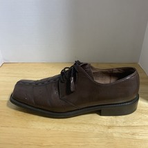 Giorgio Brutini Private Collection Dress Shoes Brown Genuine Leather  10 M - $816.98 MXN