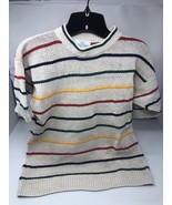 Winter Silk 80% Silk 20% Cotton Women’s Sz Small Short Sleeve Top - $20.05
