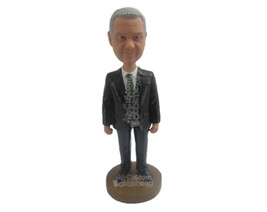 Custom Bobblehead Father Of The Bride Wearing Classic Formal Outfit Ready For Th - £66.55 GBP