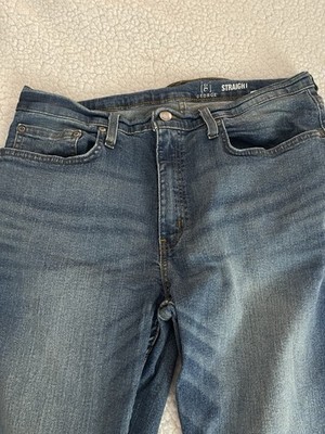 George Men's Athletic Straight Fit Blue Jeans 32x32 Medium Blue RN 52469 Item image 3