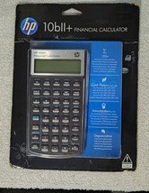 New HP 10bII+ 10bII Plus Financial Calculator Hewlett Packard New Sealed - $24.19