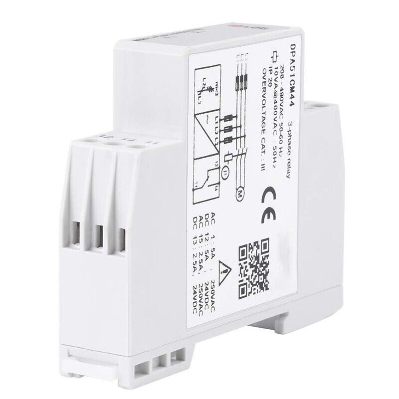 For CARLO GAVAZZI DPA51CM44 B014 Phase Sequence Protector 3-phase Relay - $20.02