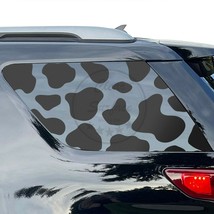 Fits 2011 2019 Ford Explorer Animal Cow Spots Print Rear Window Decal St... - £23.46 GBP