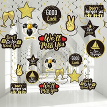30 Pieces Farewell Party Decorations, Glitter We Will Miss You Sign Going Away P - £15.72 GBP