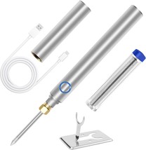 Cordless Soldering Iron Kit 1000mah USB Wireless Electric Soldering Pen ... - $51.27