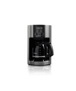 12-Cup Programmable Coffeemaker, Rapid Brew, Brushed Metallic - £63.29 GBP