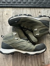 Quechua Decathlon Mid Top Green Walking Hiking Shoes Mens Size 9.5 Lace Up - $355.07 MXN
