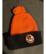 Cincinnati Bengals Retro 70s 80s DEADSTOCK Winter Knit Beanie Pom Hat - $556.59 MXN