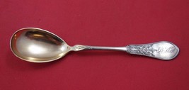 Gem by Schulz &amp; Fischer Sterling Silver Egg Spoon GW 4 3/4&quot; Rare CA Silver - £101.01 GBP