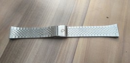 NOS Certina Steel Bracelet Link Band for LCD Digital Watch 19mm - $71.25