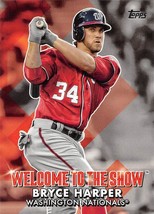 2022 Topps Welcome To The Show #WTTS48 Bryce Harper Washington Nationals ⚾ - £0.69 GBP