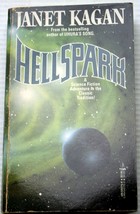 vntg 1988 Janet Kagan mmpb true 1st print HELLSPARK interstellar murder mystery - £5.14 GBP