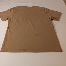 Carhartt K87 Original Fit Men's Brown Cotton T-Shirt Short Sleeve Size Medium M image 2