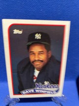 1989 Topps - #260 Dave Winfield - £38.93 GBP