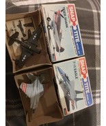 Monogram Snap Tite Kits Tiger Shark &amp; F-15 Eagle - $46.74
