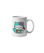 Kawaii Squirtle Kitty Cute Valentines Day Girlfriend Gift  15 OZ Ceramic... - £15.00 GBP
