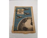 Vintage 1942 War Geography Atlas American Education Press - £15.47 GBP