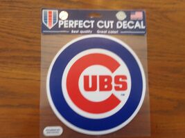 8"X8" Chicago Cubs MLB Licensed Sports Logo Color Window Decal NWT $15 - $8.66