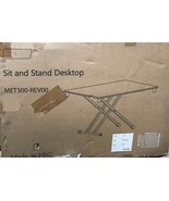Sit and Stand Desktop Converter- Black - $55.55 CAD