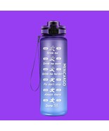 32oz Motivational Water Bottle (Purple &amp; Blue) - $282.39 MXN