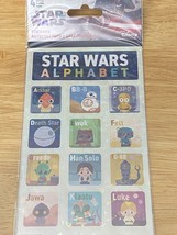 Star Wars Alphabet Sticker Pack 4 Sheets *NEW* US2 - £9.16 GBP